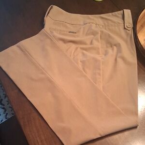 Elegant Women's Tan Trousers